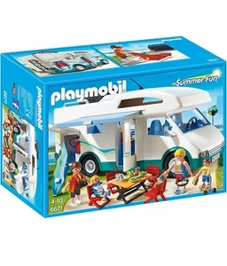 Playmobil Summer Fun Wohnmobil 6671 inkl.LED Lagerfeuer 🔥 - Bild 1 von 12