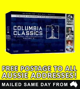 COLUMBIA CLASSICS COLLECTION VOLUME 3 - 4K ULTRA HD + BLURAY SEALED - 6 MOVIES - Picture 1 of 3