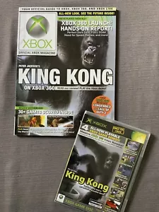 Xbox Magazine & Game Disc #52 Holiday 2005 (King Kong Battlefield 2) 360 demos - Picture 1 of 5