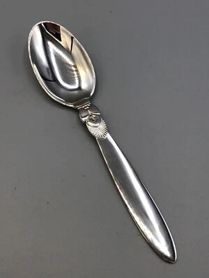 Cactus de George Jensen cucharadita pequeña de plata de ley/cuchara juvenil 5 3/8" Foto 1 de 3