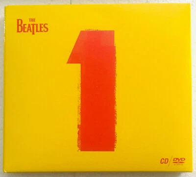 THE BEATLES 1 - CD/DVD (2015 Yellow Digipak) Release - Image 1 of 4