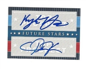 KYLE TUCKER & DAZ CAMERON Signature Card DUAL AUTO signed ASTROS Dazmon - Bild 1 von 1