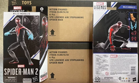 Marvel Legends Gamerverse 6" Figure Spider-Man 2 MILES MORALES- IN STOCK 🚚💨 Cover