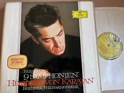 SKL 101/8 Beethoven Complete Symphonies / Karajan TULIP 8 LP box - Image 1 of 2