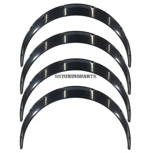 100mm breit Universal Kotflügelverbreiterung Radlauf Verlängerung Bögen Blenden JDM Set RUM - Bild 1 von 9
