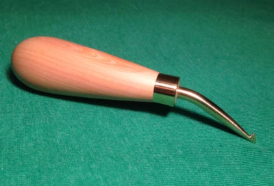 Irish Hook (aka Hartman Hook) Bent/Curved hookie Ball or Ergo handle - Image 1 of 4