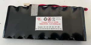 Batería 9.6V para Visonic Powermax Pro 0-9912-G - Imagen 1 de 2