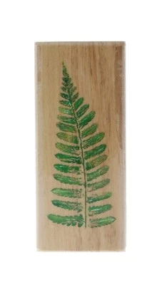 Резиновый штамп Stampede папоротник лист садовый ботанический деревянный резиновый штамп - Изображение 1 из 2