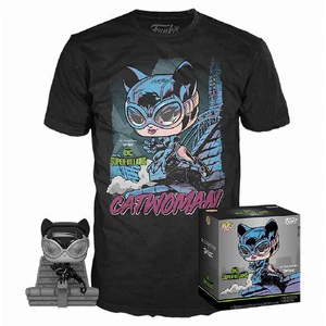 Set Pop Figura & Tee Dc Jim Lee Catwoman Funko - Imagen 1 de 1