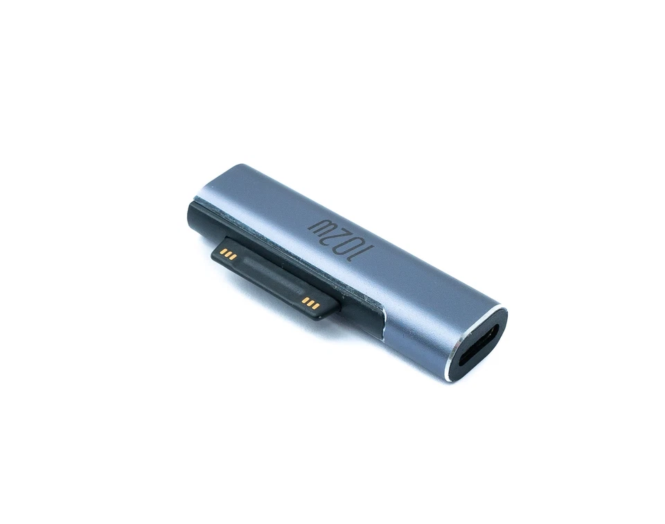 SYSTEM-S USB 3.1 Adapter Typ C Buchse für Microsoft Surface Pro 7 8 5 4 3 Go - Bild 1 von 4