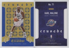 2015-16 Panini Excalibur Crusade Blue /199 Karl Malone #71 HOF