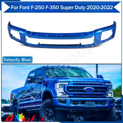 For 2020-2022 Ford F-250 F350 Super Duty Front Bumper Face Bar W/ Fog Hole Steel - Imagem 1 de 2