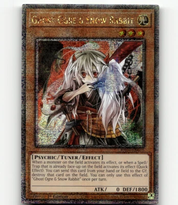 Yugioh Ghost Ogre & Snow Rabbit (QCRs) - Quarter Century Stampede - Image 1 of 2