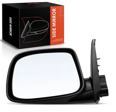 Black Texture Mirror for Chevrolet Colorado GMC Canyon 04-12 Driver Left Side - Image 1 of 4