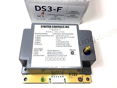 DS3-F SYNETEK  24V IGNITER REPLACES  9857-116-001 / 9857-116-002 / 9857-116-003 - Image 1 of 4