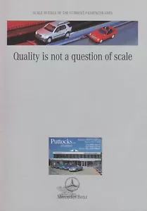 Brochure Mercedes Model Cars 04-99 - Imagen 1 de 2
