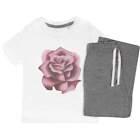 "Pink Rose" Dziecięca bielizna nocna / piżama Zestaw (KP028290)