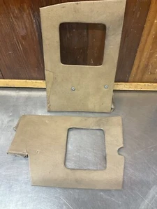 Triumph TR7 • Original Lower A Post Trim Set, Left & Right, Tan. Used. JT26 - Bild 1 von 12