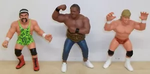 3er Set WCW Galoob Wrestling Figuren inkl. Rick Steiner & Brian Pillman - Bild 1 von 5