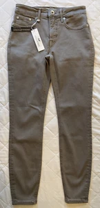 Vineyard Vines Pants Womens 25 Anchor Gray Jamie High-Rise Skinny Jeans NWT $178 - Picture 1 of 11