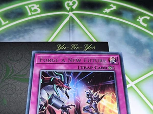 MAZE-DE030 Schmiede eine neue Zukunft Rare 1. Auflage YuGiOh Karte Fehldruck - Bild 1 von 3