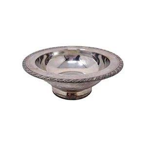 Silver Plate Bowl Wm A Rogers Oneida Ltd Silversmiths Large Serving VTG 1960's - Picture 1 of 8