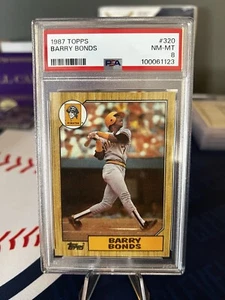 1987 Topps - #320 Barry Bonds (RC) - Picture 1 of 2
