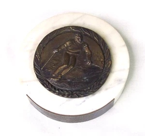 Snow Pine Village 1984 publicidad pisapapeles estación de esquí Great Valley NY esquí - Imagen 1 de 3