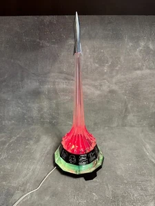 Vintage Night Light, Rocket. collectible Table lamp Cosmos COSMONAUTIKA USSR - Picture 1 of 9