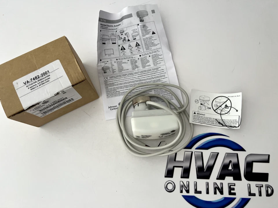 Johnson Controls VA-7482-2001 Actuator Modulating 8sec/mm4.3mm 24VAC/VDC - Image 1 of 4