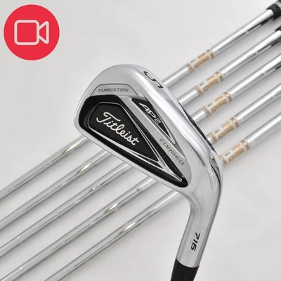 6pcs Titleist AP2 716 Forged Irons Set 5-6-7-8-9-P PW DG AMT S200 RH Golf Clubs - Image 1 of 4