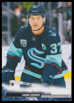 2022-23 Upper Deck #402 Yanni Gourde - Image 1 of 2