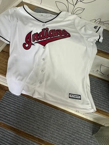 EUC Majestic Cool Base Cleveland Indians Guardians World Series 2016 Jersey XL - Picture 1 of 5
