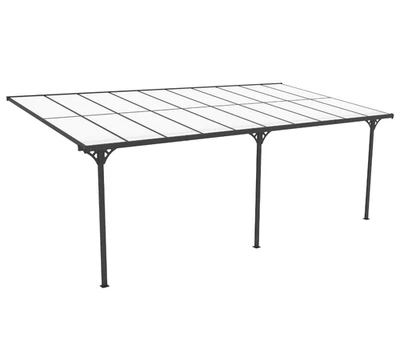 Alu Terrassenüberdachung Bruce 617 Schwarz 300x617x270 cm WESTMANN - Bild 1 von 4
