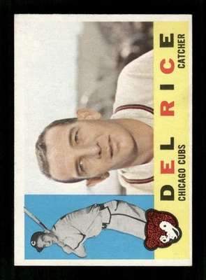 1960 Topps Set Break #248 Del Rice EX-EX/MT *BNCARDS* - Image 1 of 2