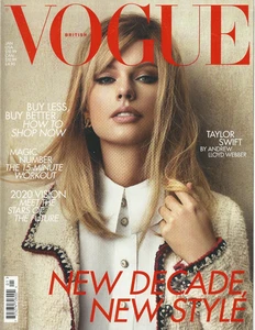 British Vogue January 2020 TAYLOR SWIFT by Andrew Lloyd Weber NEW No Label - Picture 1 of 1