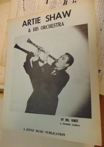 Artie Shaw 75-pages discography, discographies - Picture 1 of 7