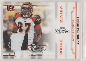 2009 Playoff Prestige Rookie Review Materials Prime /50 Andre Caldwell #1 - Picture 1 of 3