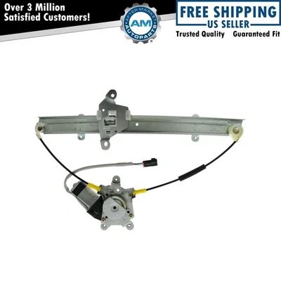 Regulador de ventana delantera derecha y motor para Nissan Sentra 1991-1994 Foto 1 de 3