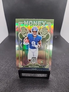 2024 Panini Mosaic Malik Nabers Silver Money Rookie SSP New York Giants Case Hit - Picture 1 of 2