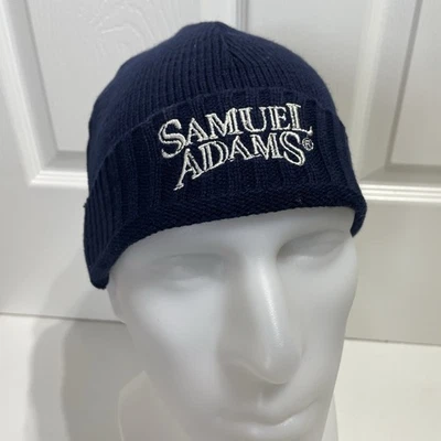 Samuel Adams Beer Knit Beanie Hat Blue - Изображение 1 из 4
