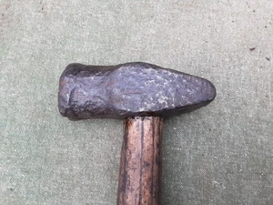 Antik Vintage 2 Pfund Kreuzhammer Schmied Steinmetz Trockenstein Wand Werkzeug - Bild 1 von 24