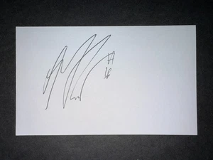 Seth Beer, DIAMONDBACKS (2021 Debut) SIGNED 3x5 Index Card (HS) - Picture 1 of 1