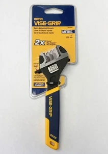 Irwin Vise-Grip 6" Metric Quick Adjustable Wrench 2078604 - Picture 1 of 2