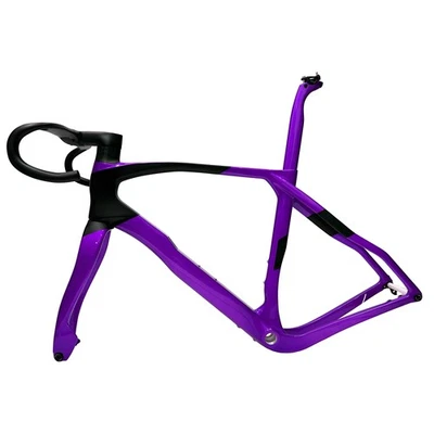 Cuadro de grava de carbono AIRWOLF GREVIL 700x45c bicicleta de ciclocross todoterreno ciclismo aerodinámico Foto 1 de 4