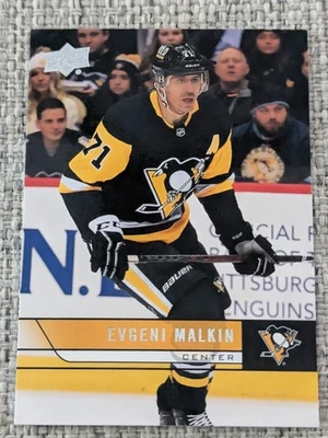 2021-22 Upper Deck #T-53 Evgeni Malkin 2006-07 Upper Deck Retro PENGUINS  - Image 1 of 2