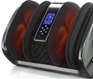 ISSCARE Foot Massager Heat Air Bags Neuropathy Plantar Fasciities Relief (Read) - Picture 1 of 10