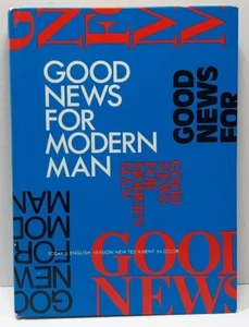 Vintage GOOD NEWS FOR MODERN MAN Todays English Version New Testament In Color - Picture 1 of 13