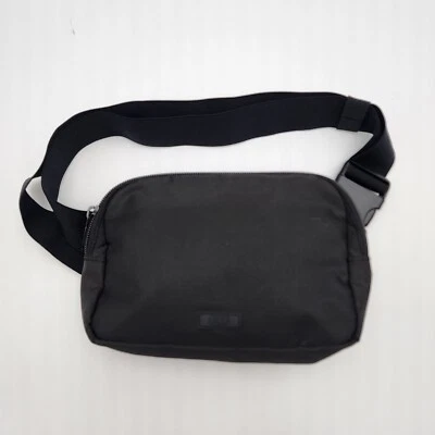 Victoria’s Secret PINK Belt Bag Fanny Pack Black Crossbody Purse - Image 1 of 4