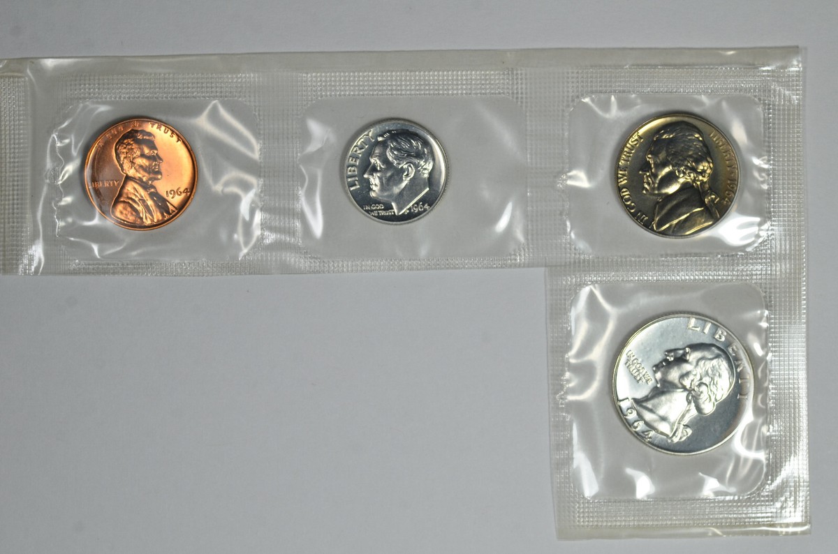 1964　U.S.プルーフセット　希少品 1964 U.S.プルーフセット 希少品 1964 Proof US Coin Mint Sets